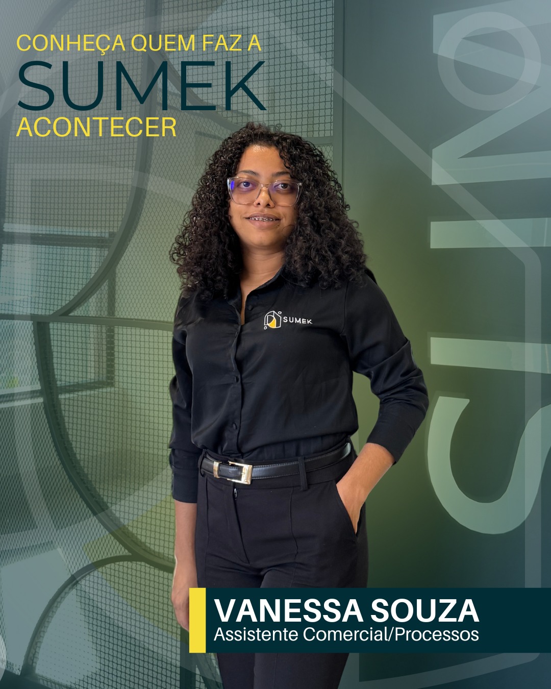 Conheça quem faz a Sumek acontecer!

Hoje apresentamos Vanessa Sousa.
Iniciou sua carreira profissional em 2015 na área de vendas e atendimento ao cliente. Em busca de novos aprendizados, migrou para o setor administrativo, atuando inicialmente com fluxo de caixa no varejo.
Com dedicação e aprimoramento, evoluiu para as áreas de operações administrativas, faturamento e fiscal, no segmento do AgroNegócio voltado para grãos e insumos.

Atualmente, em formação na área Administrativa, Vanessa segue em constante busca por conhecimento e encara um novo desafio como Assistente Comercial/Processos no ramo Metalmecânico, aqui na Sumek.

É com profissionais como ela que a Sumek cresce e se fortalece a cada dia!

 #matogrosso #sinop #agricultura #armazenagem #industria #projetos #implementosagricolas #agronegócio